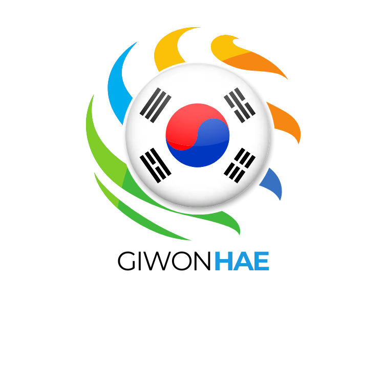 Blue and Orange Circle Global Networking Tech Logo